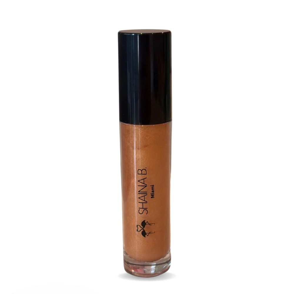Brand New Shaina B Flaminglow Liquid Highlighter in “Nude Beach”